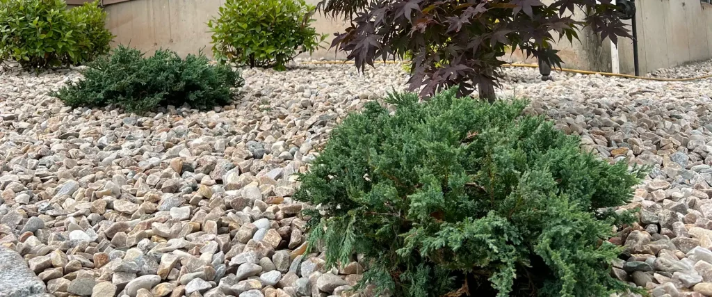 Landscaping with rock and natural stone