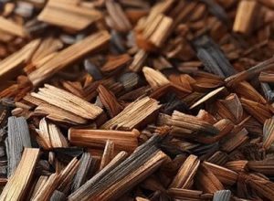 brown bark mulch