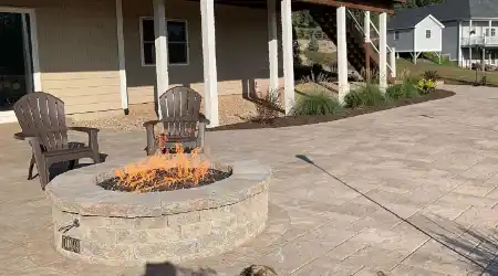 Outdoor Firepit Installations