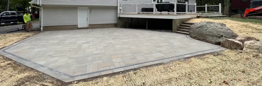 Backyard Makeover With A New Paver Patio