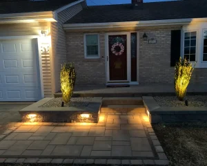 Retaining Wall Built By Scenic Landscaping & Property Maintenance